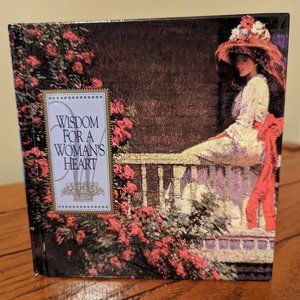 Wisdom for a Woman's Heart Religious Gift Book Garborg's Message Series Vtg 1996